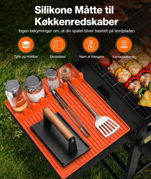 Grillova™ Silikone-grillmåtte med drypbakke