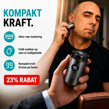 PocketShave™ | Kompakt Rejsebarbermaskine
