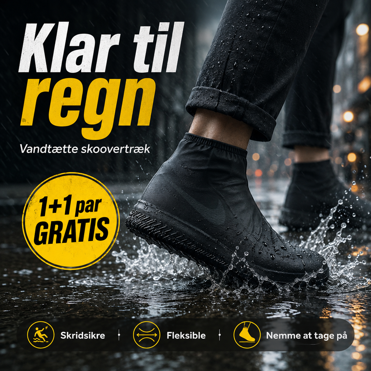 RegnCover™ Vandtætte skoovertræk (Køb 1, få 1 GRATIS)