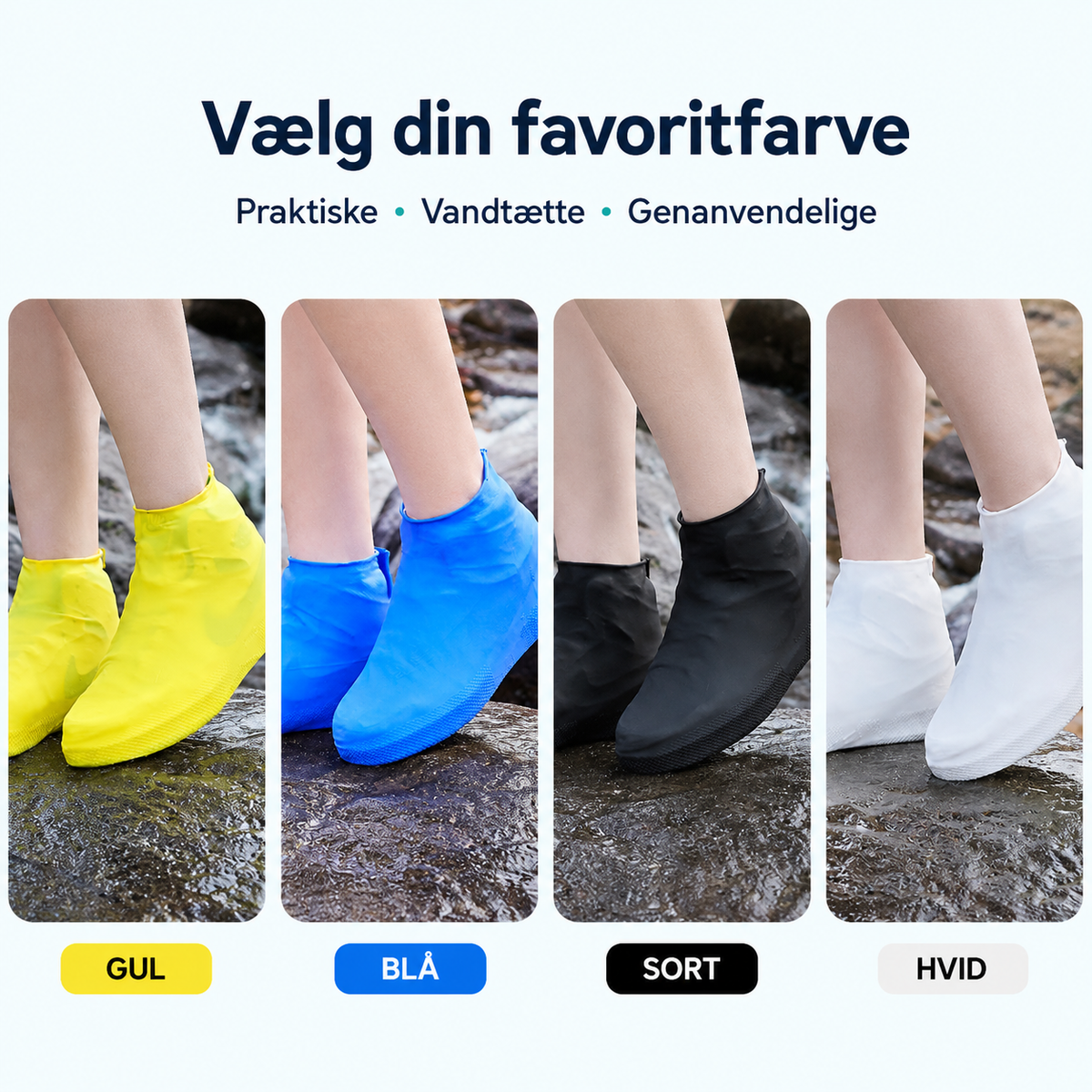 RegnCover™ Vandtætte skoovertræk (Køb 1, få 1 GRATIS)