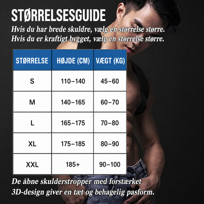 LiftAlign™ Justerbar støtte til skuldre, ryg og kropsholdning