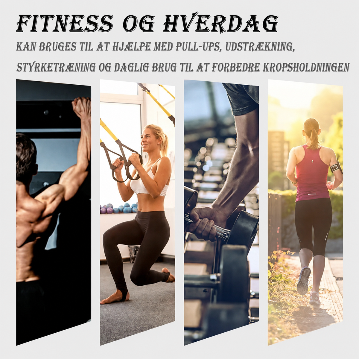 LiftAlign™ Justerbar støtte til skuldre, ryg og kropsholdning