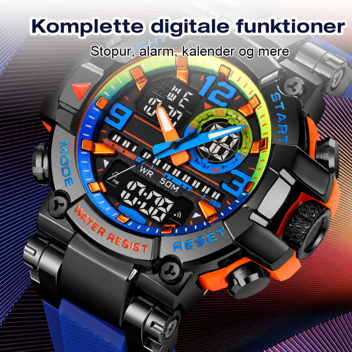 Voltix™ Multifunktionelt sportsur med LED-display