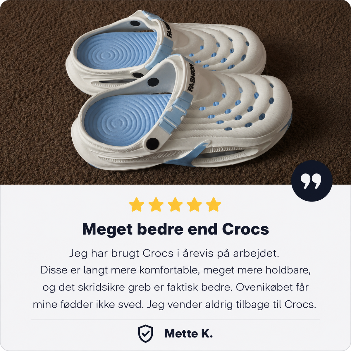 Cloud Clogs™ Bløde og komfortable clogs