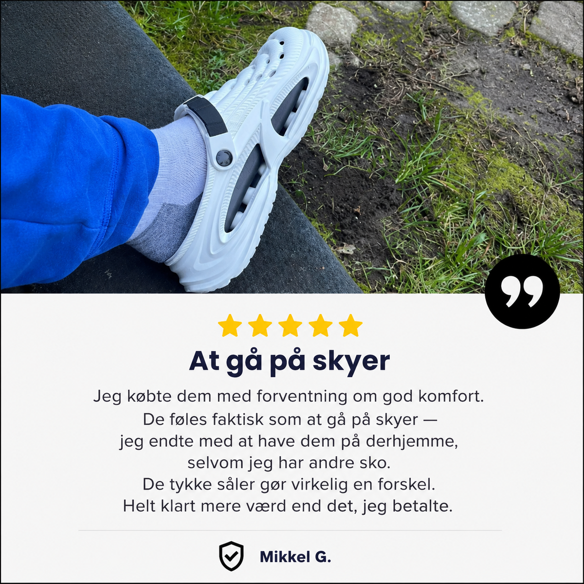 Cloud Clogs™ Bløde og komfortable clogs