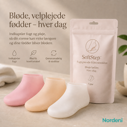SoftStep™ Fugtgivende Silikonesokker (1 par + 1 par GRATIS)