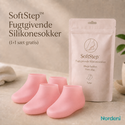 SoftStep™ Fugtgivende Silikonesokker (1 par + 1 par GRATIS)