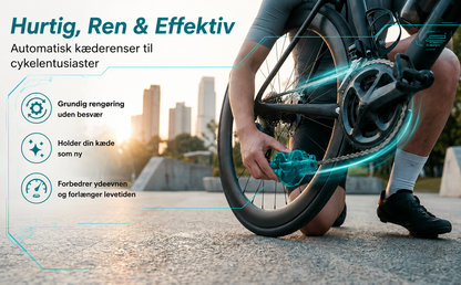 KædeRen™ | 360° Automatisk Kæderenser