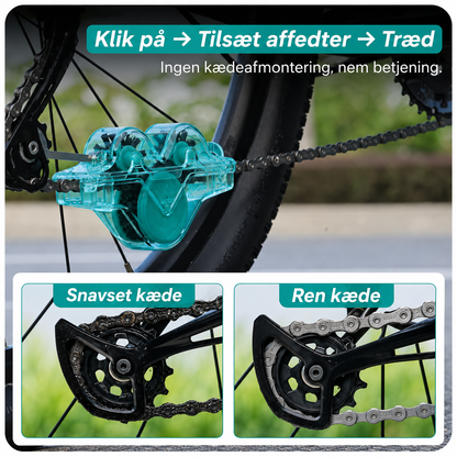 KædeRen™ | 360° Automatisk Kæderenser