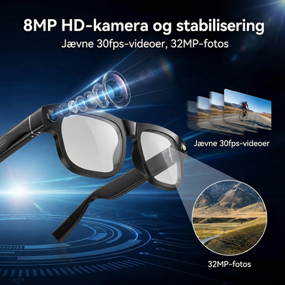 VisionAI™ Pro AI-smartbrillerne med kamera