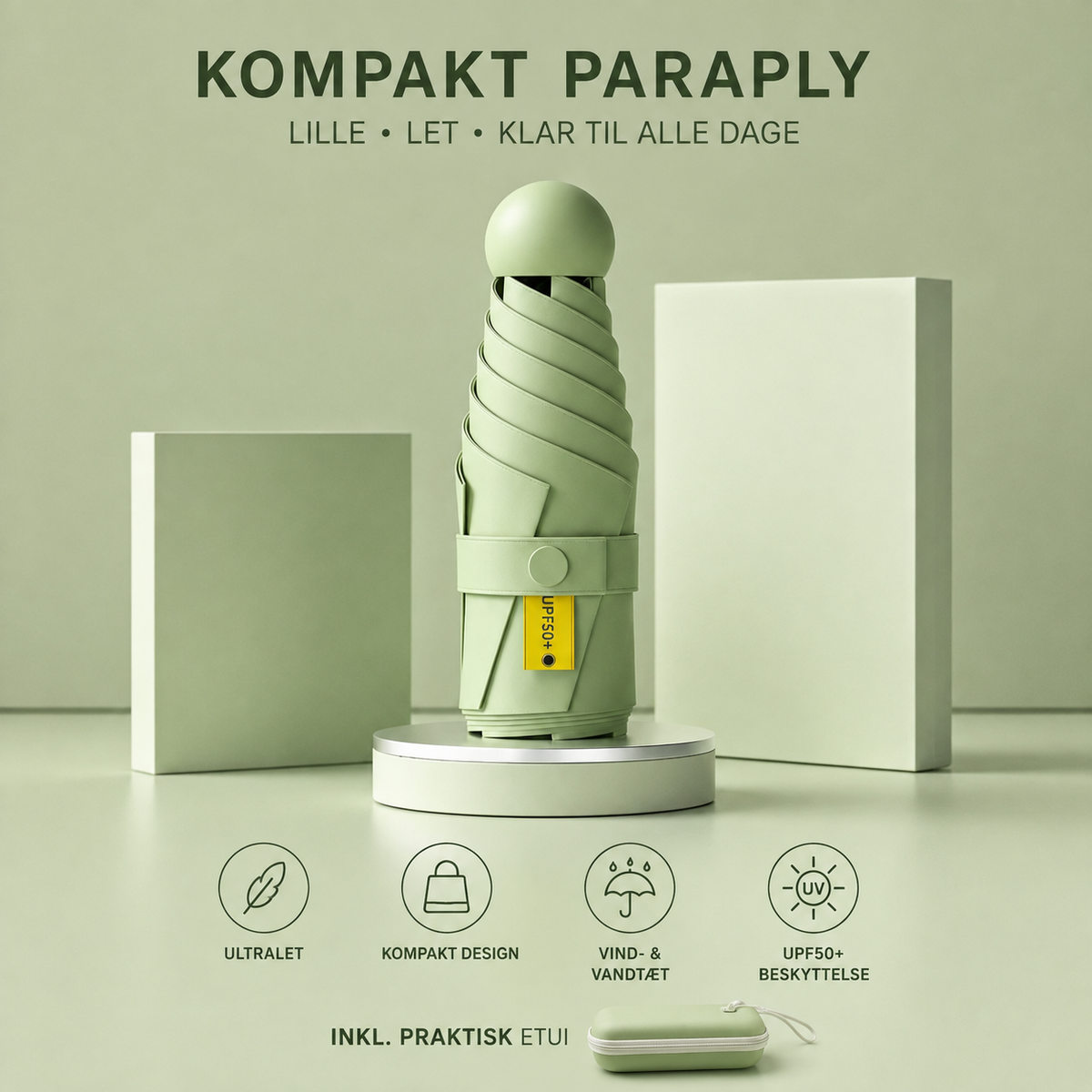 Avelune™ Ultra-Let Kompakt Paraply