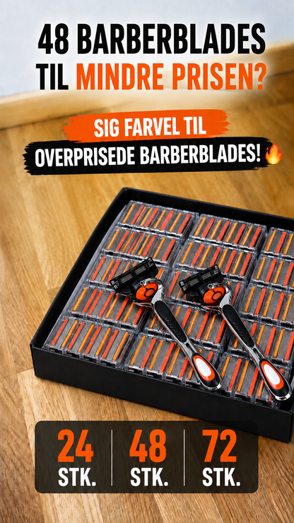 UltraSharp™ 24 Barberhoveder + Gratis Håndtag