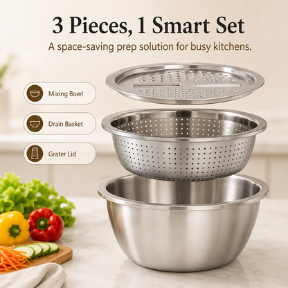 PrepMate™ 3-i-1 Køkkensæt