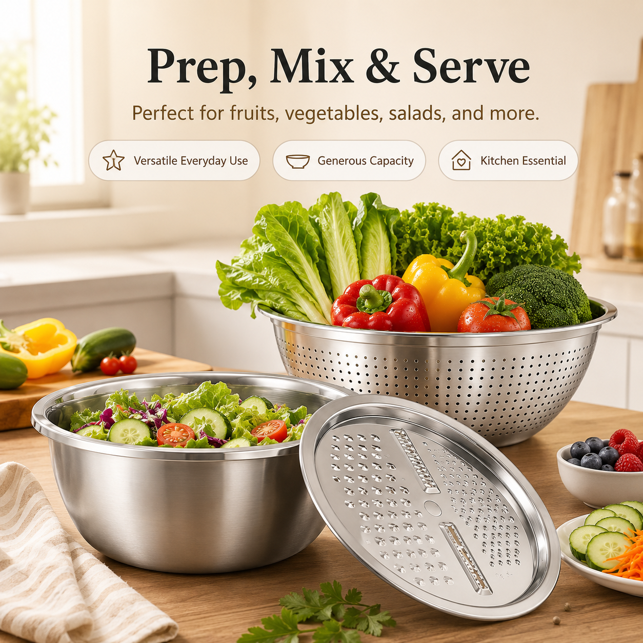 PrepMate™ 3-i-1 Køkkensæt