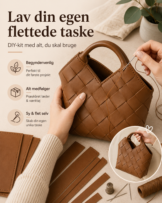 FletteLyst™ DIY-sæt til flettetaske