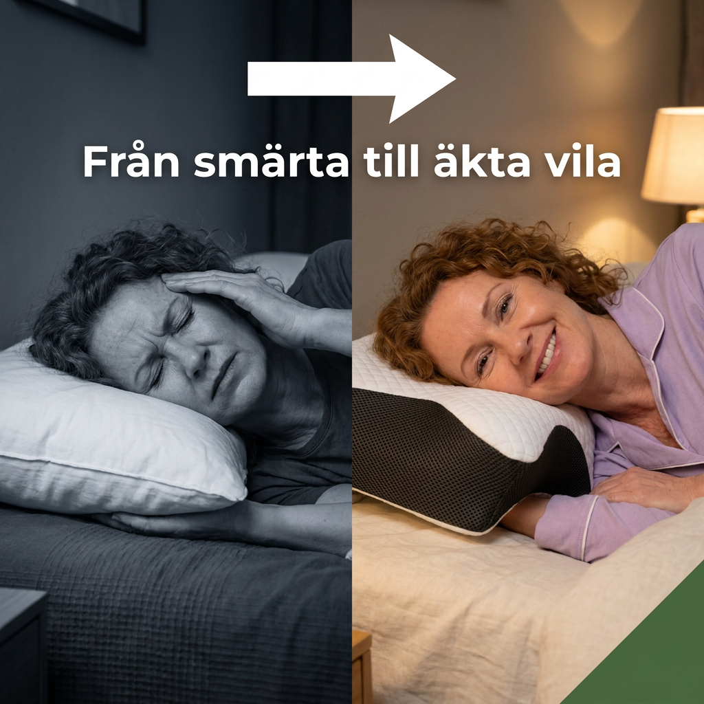 Norillo™ – Ergonomisk Nackkudde som Lindrar Nack- & Ryggsmärta