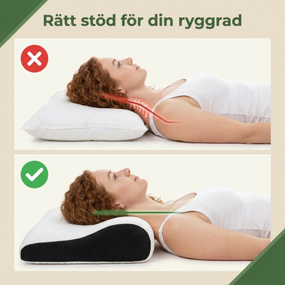 Norillo™ – Ergonomisk Nackkudde som Lindrar Nack- & Ryggsmärta