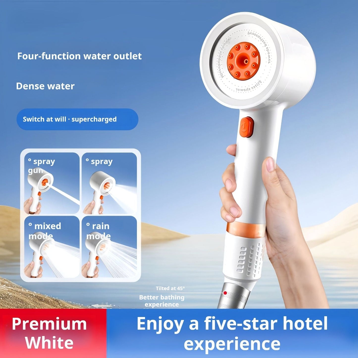 NordShower™ 4-i-1 Højtryksbruser