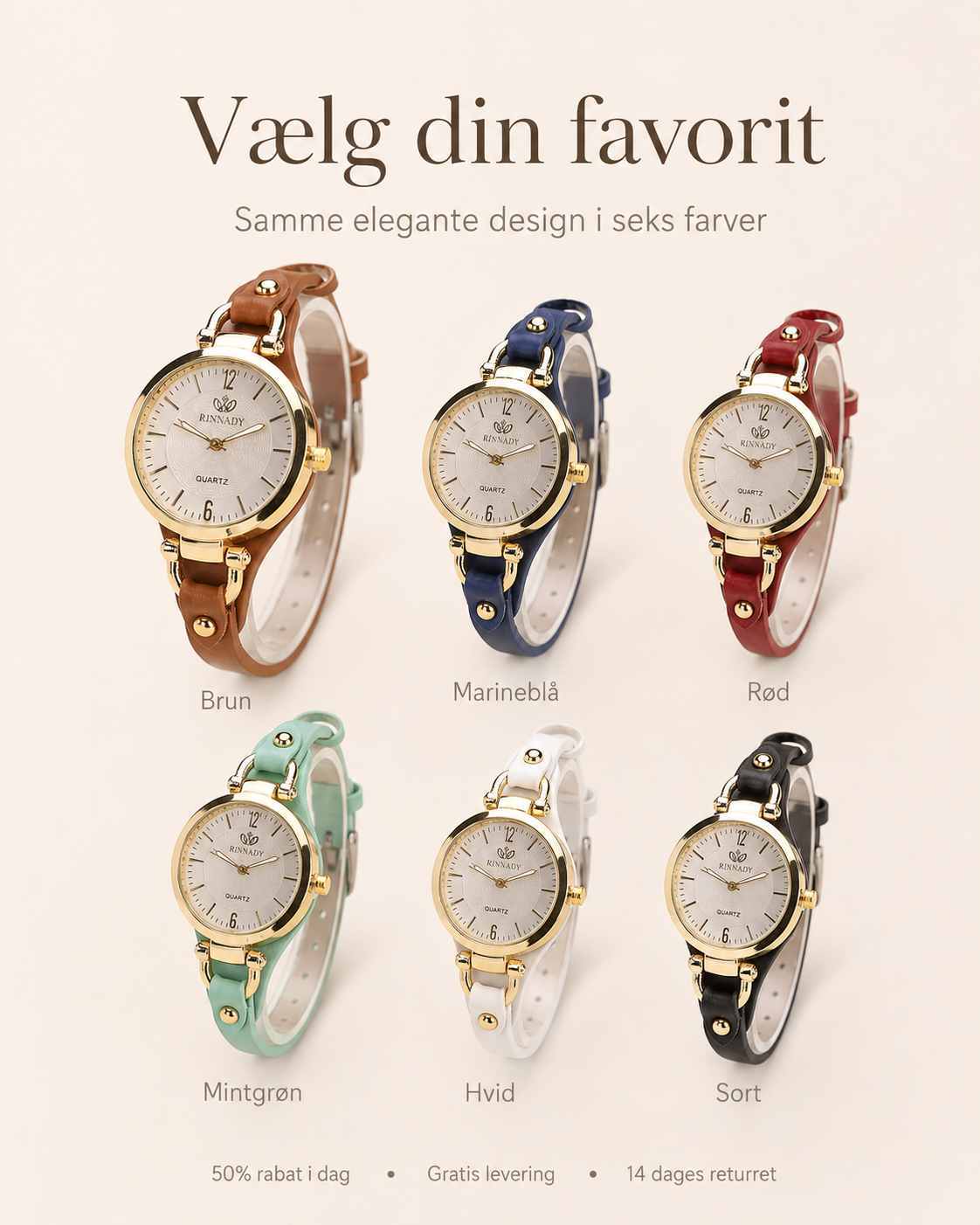 Rinnady™ – Tidløst Elegant Dameur