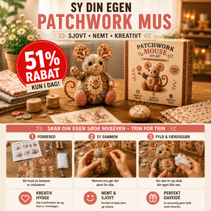 Myssy™ – DIY Patchwork Musesæt