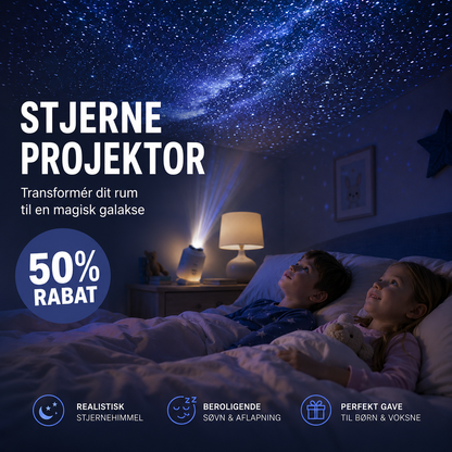 StellaSky™ Stjernehimmelprojektor