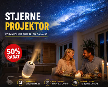 StellaSky™ Stjernehimmelprojektor