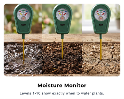 SoilSense™Jordtester 3-i-1