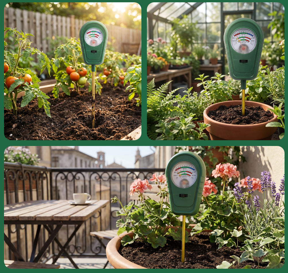 SoilSense™Jordtester 3-i-1