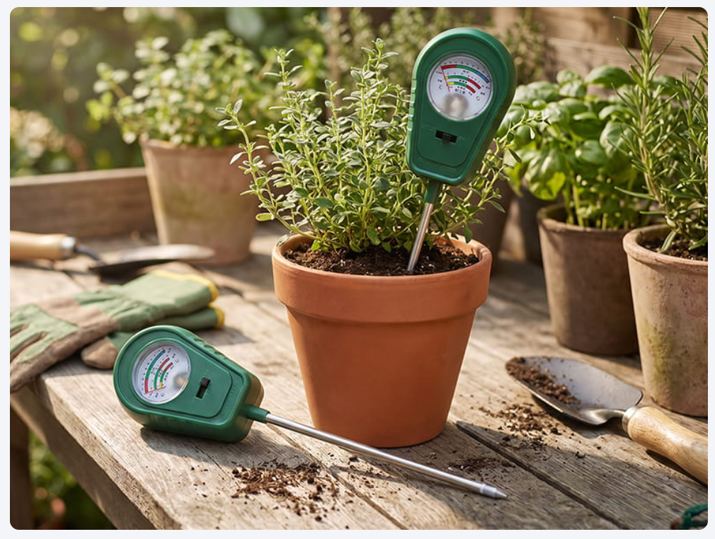 SoilSense™Jordtester 3-i-1