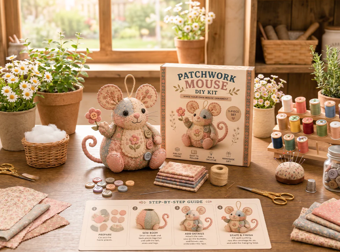 Myssy™ – DIY Patchwork Musesæt