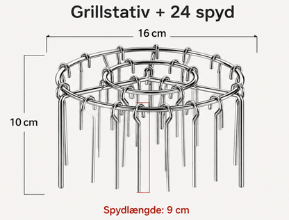 GrillMaster™ Airfryer Spydstativ