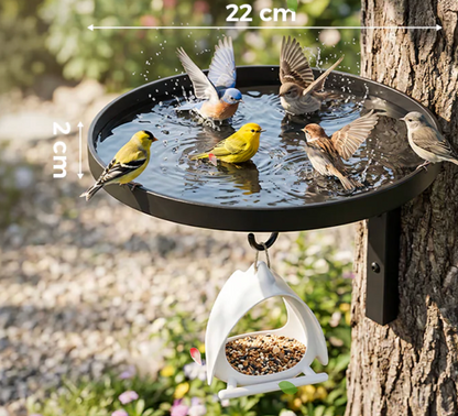 BirdHaven™ – Fuglebad i Metal
