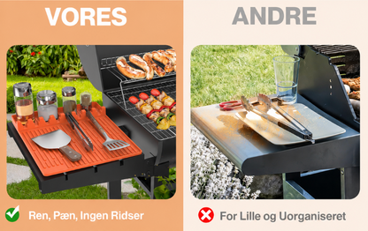 Grillova™ Silikone-grillmåtte med drypbakke