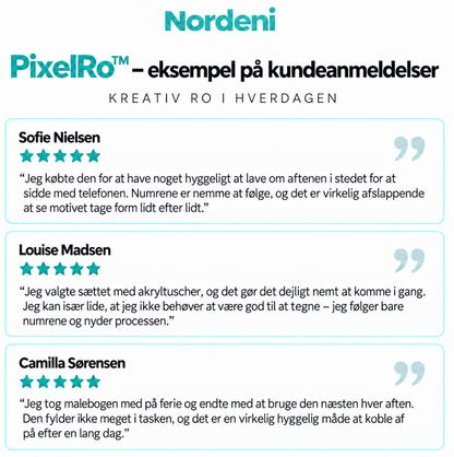 PixelRo™ Malebog til voksne