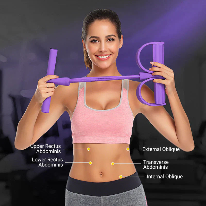 FitFlex™ Multifunktionel hjemmetræner med modstandsbånd