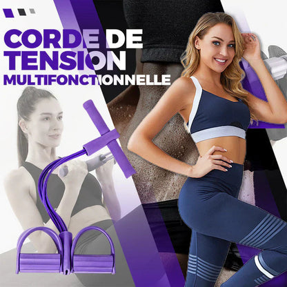 FitFlex™ Multifunktionel hjemmetræner med modstandsbånd