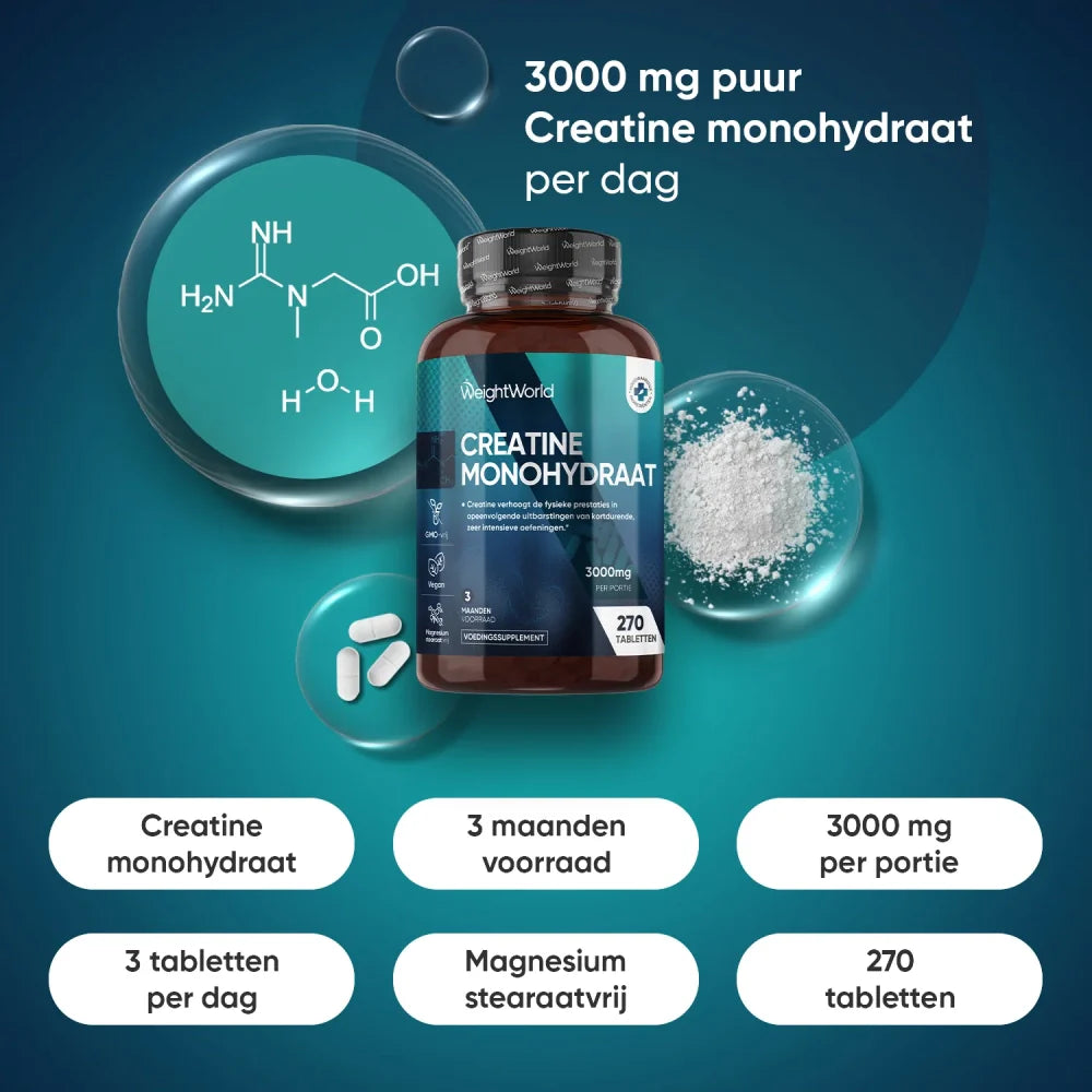 Creatine Monohydraat Tabletten
