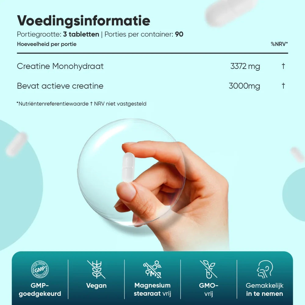 Creatine Monohydraat Tabletten