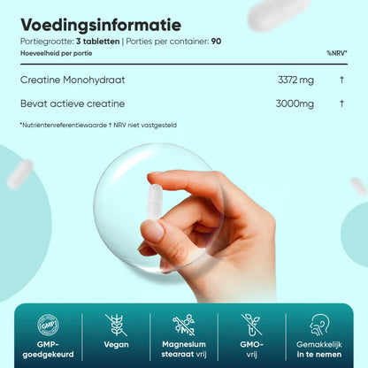 Creatine Monohydraat Tabletten