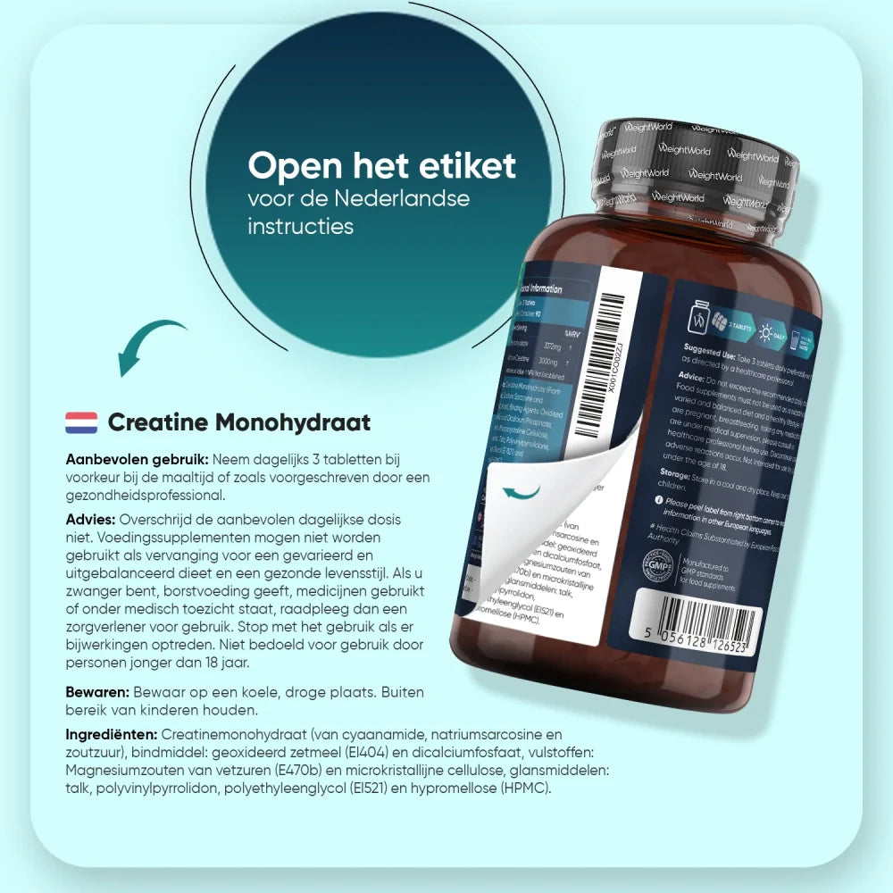 Creatine Monohydraat Tabletten