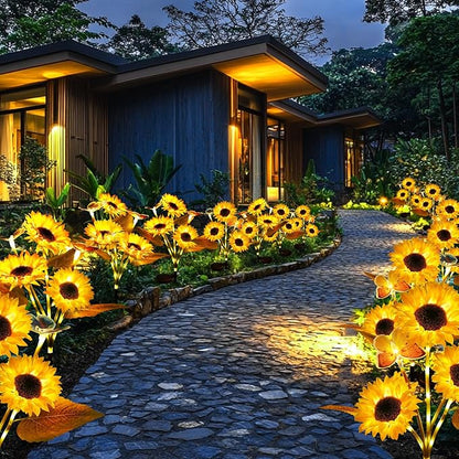 SolarBloom™ solcelle-solsikkelampe
