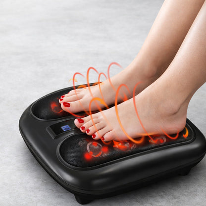 Fodmassage med roterende massage og varmeterapi