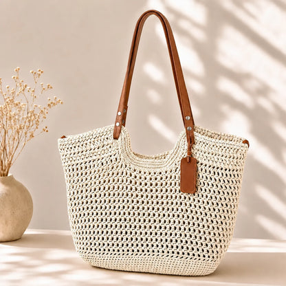 Emma Lund™ Håndvævet Tote Bag