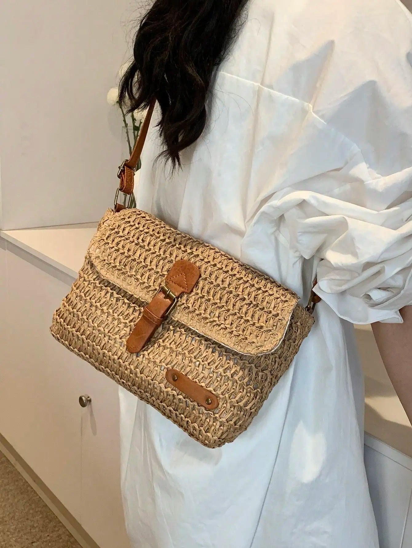 Luna™ Flettet Crossbodytaske