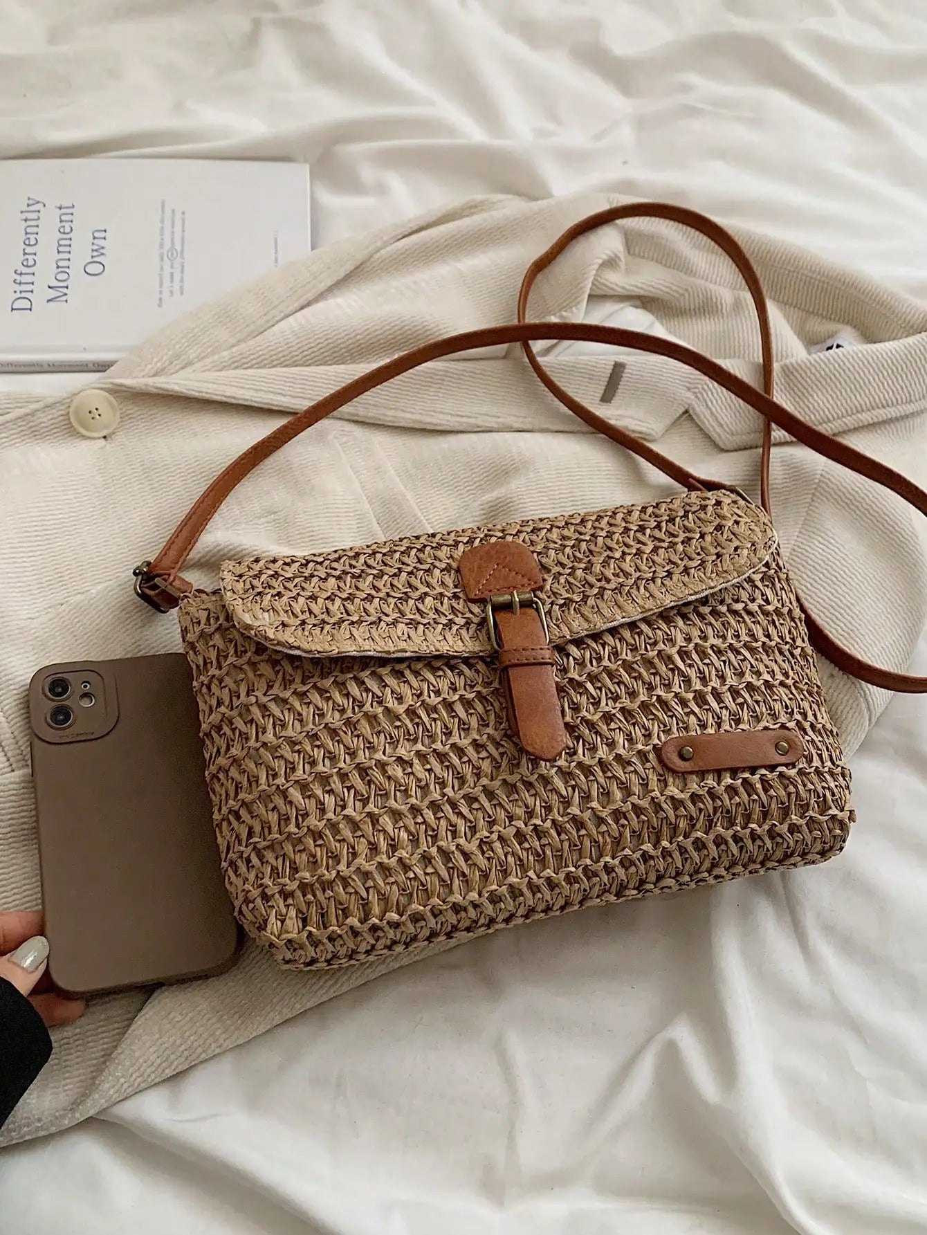 Luna™ Flettet Crossbodytaske