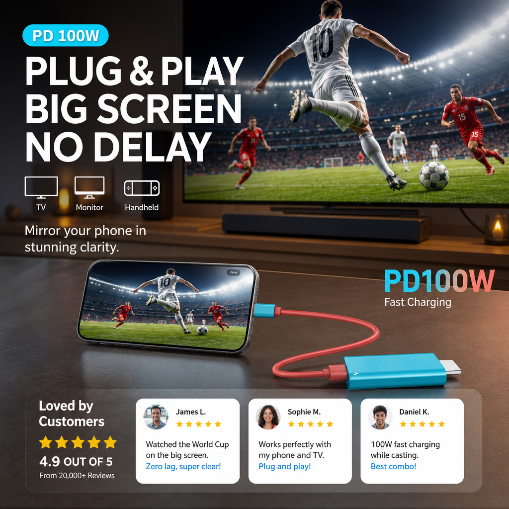 ScreenCast™ USB-C til HDMI 4K-kabel