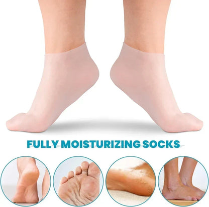 SoftStep™ Fugtgivende Silikonesokker (1 par + 1 par GRATIS)
