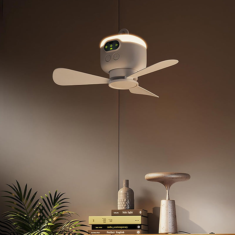 LumiBreeze™ – Genopladelig loftventilator med LED-lys