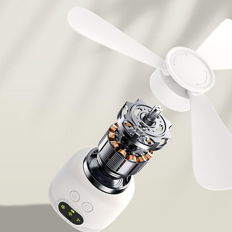 LumiBreeze™ – Genopladelig loftventilator med LED-lys