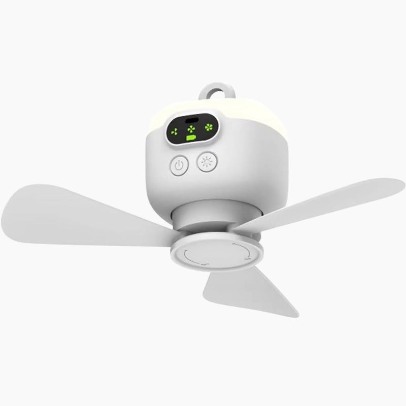 LumiBreeze™ – Genopladelig loftventilator med LED-lys